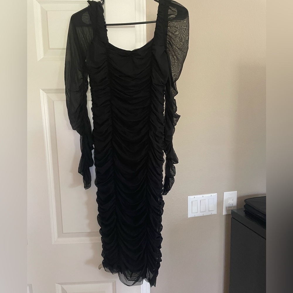 Sexy Fashion Nova Black Dress